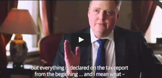 فيديو.. رئيس وزراء أيسلندا ينسحب من برنامج تلفزيوني بسبب #وثائق_بنما