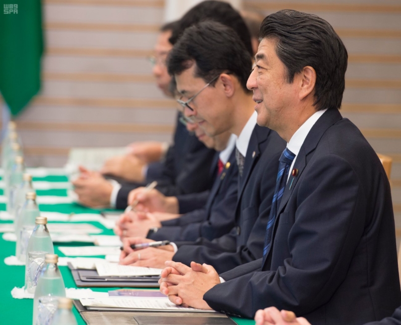 رئيس وزراء اليابان يستقبل ولي ولي العهد10