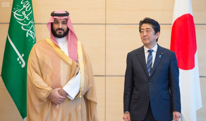 رئيس وزراء اليابان يستقبل ولي ولي العهد17