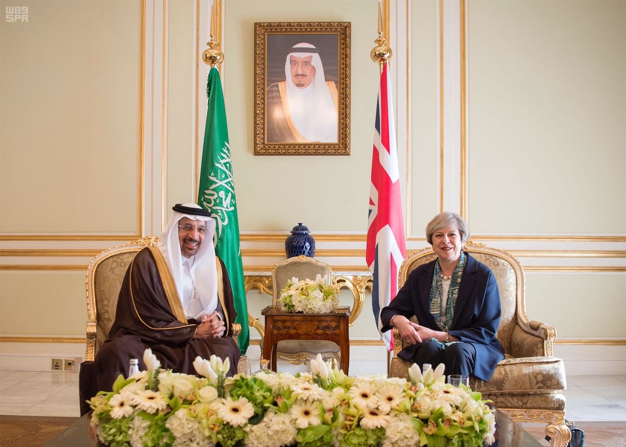 بالصور.. رؤية المملكة 2030 تتصدر لقاء رئيسة وزراء بريطانيا والفالح