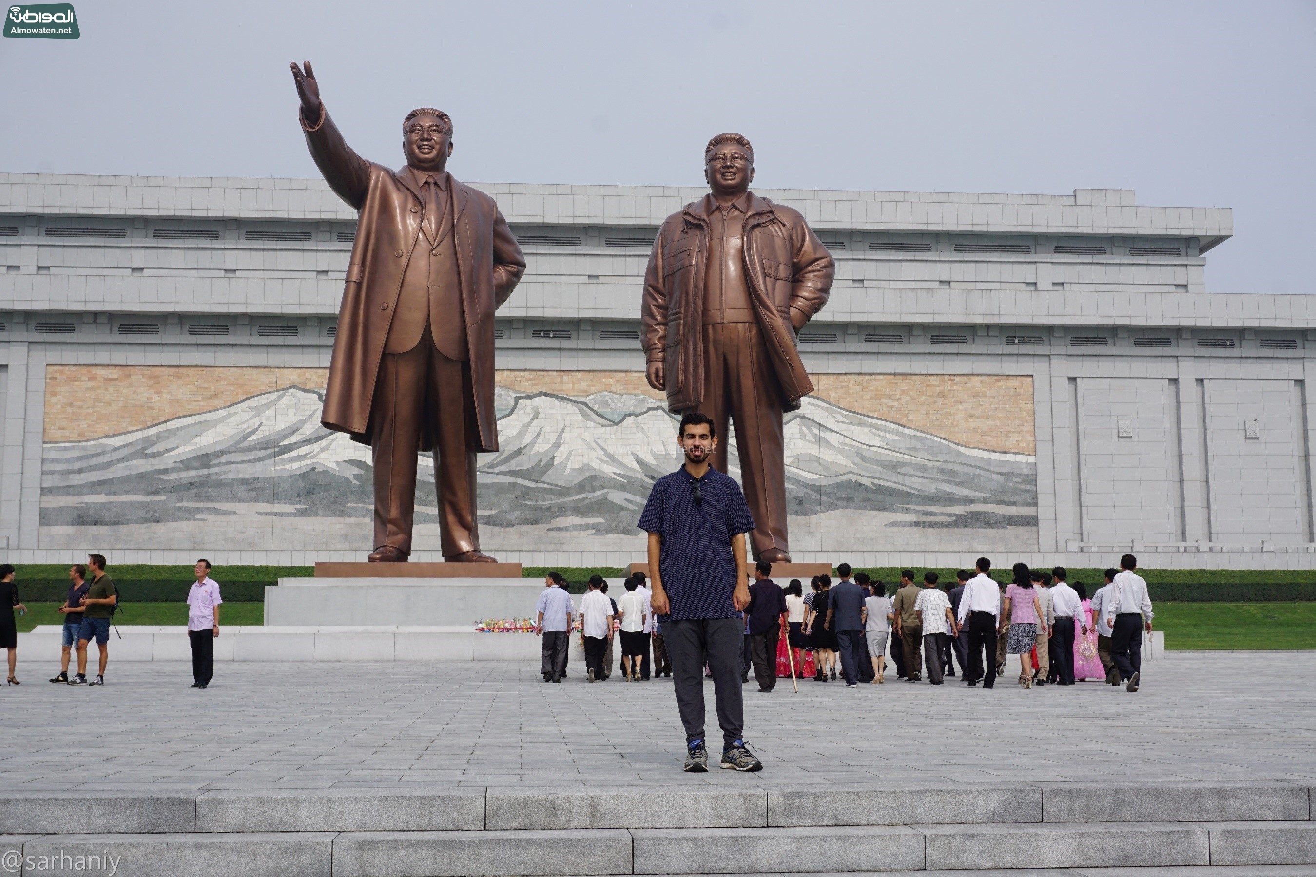 بالصور.. “المواطن” تكشف أسرار رحلة مغامر سعودي لكوريا الشمالية