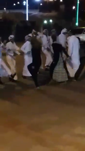 فنون #الباحة تنفي علاقتها بمقطع فيديو رقص أوروبيات