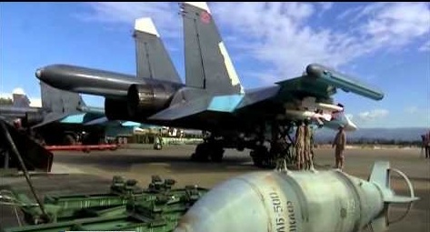 #روسيا تنشر صوراً لطلعات مقاتلتها المزودة بصواريخ جو-جو