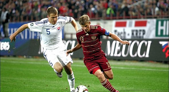 تعرف على تردد القنوات الناقلة لمباراة روسيا وسلوفاكيا في اليورو