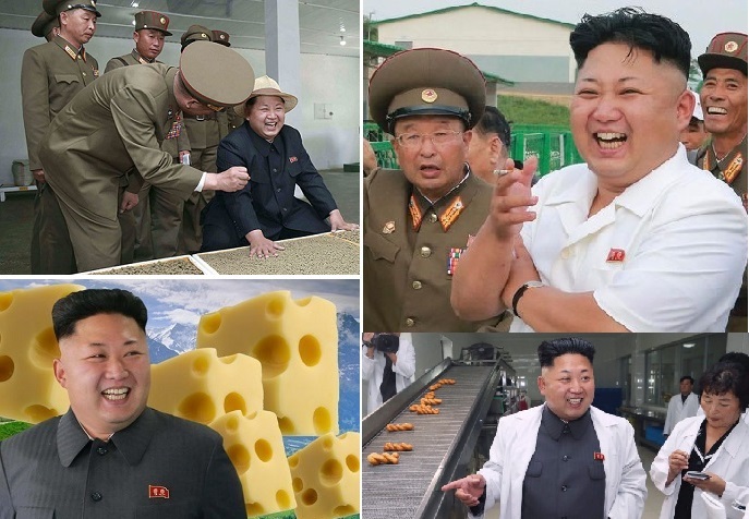 بالصور.. ديكتاتور كوريا الشمالية البدين.. زعيم أكل السمك النِّيء والجبن السويسري!