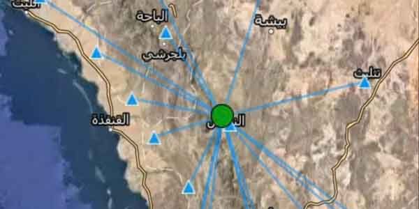 للمرة الثانية خلال 24 ساعة .. سكان #النماص يشعرون بهزة خفيفة صباح اليوم