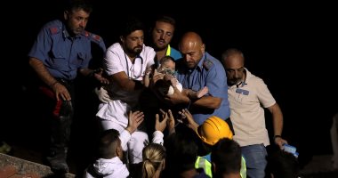 بالفيديو.. تحرير 3 أشقاء احتجزتهم أنقاض زلزال إيطاليا