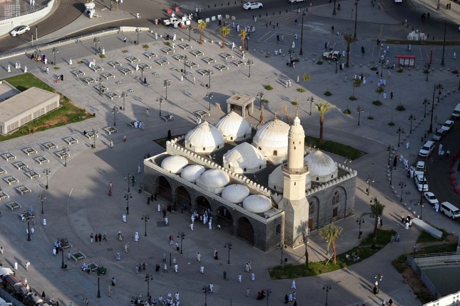 مسجد الغمامة أحد أبرز الأماكن التي تخلد السيرة النبوية بالمدينة