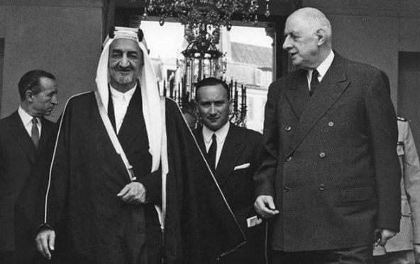 زيارات تاريخية متبادلة بين ملوك السعودية ورؤساء فرنسا ‫(1)‬