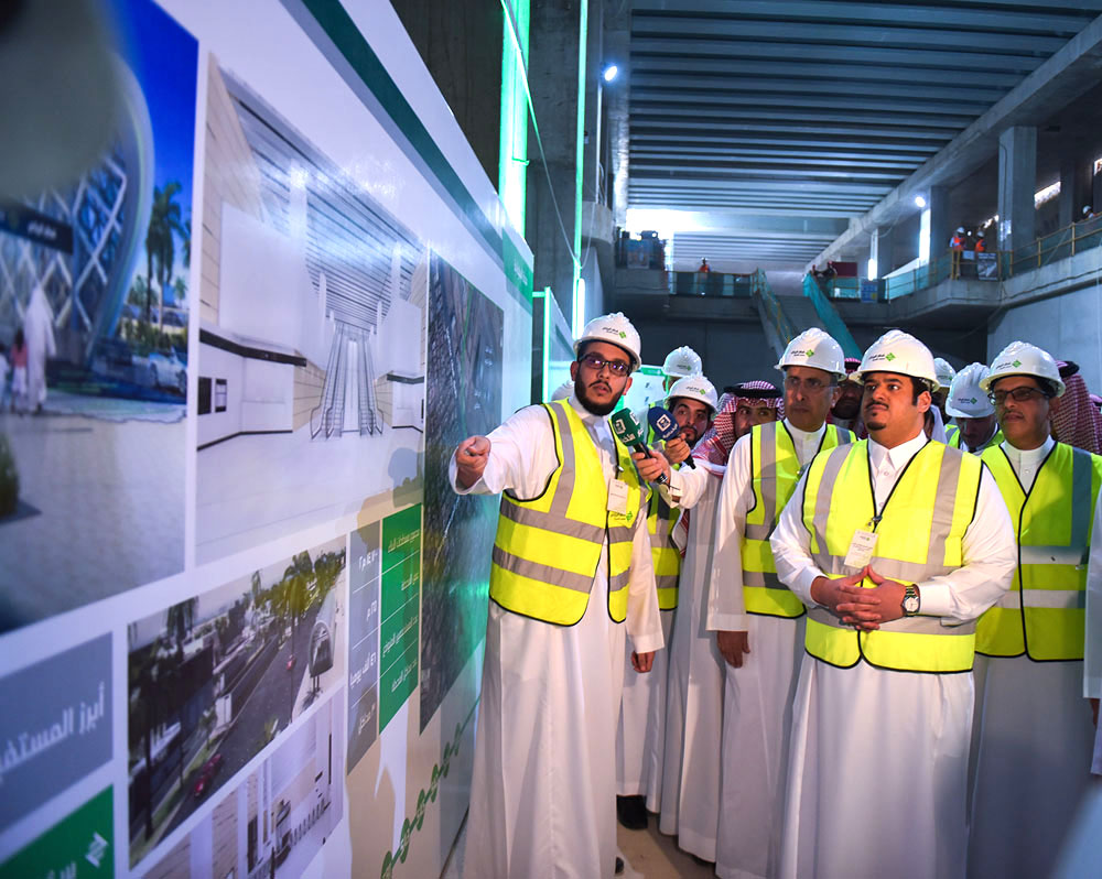 محمد بن عبدالرحمن: نسبة إنجاز مشروع قطار الرياض بلغت 57%
