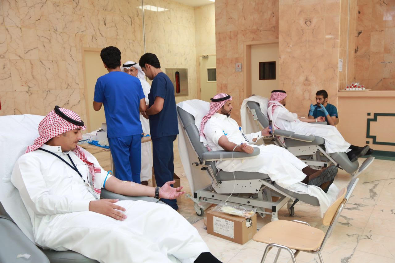سعود الطبية تُعايد مرضاها بحملة للتبرُع بالدم