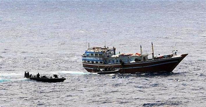 اليمن يحتجز سفينة إيرانية اخترقت المياه الإقليمية