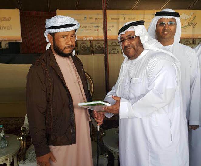 أعضاء المركز العربي السياحي في ضيافة الشيخ سلطان بن زايد آل نهيان