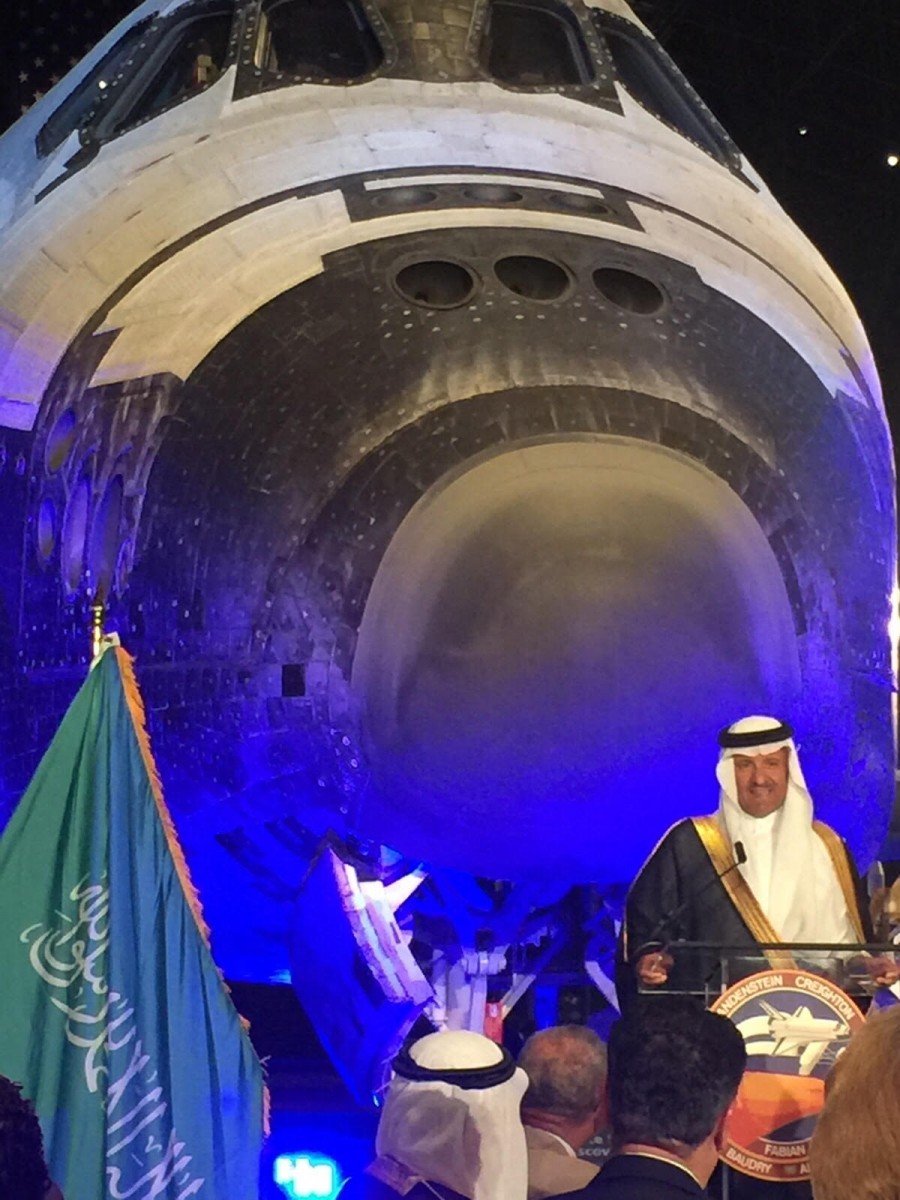 مسؤولون في ناسا: سلطان بن سلمان صنع تاريخاً للعرب والمسلمين برحلته للفضاء