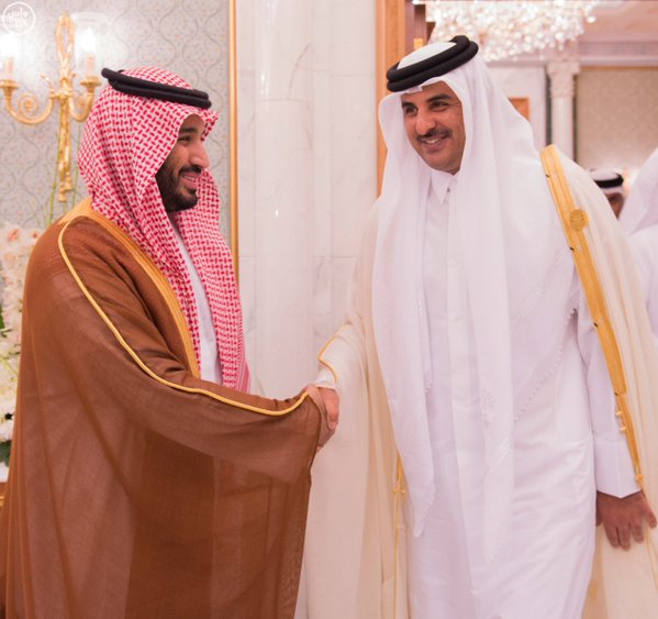 سمو ولي ولي العهد يلتقي أمير دولة قطر ورئيس دولة فلسطين ونائب رئيسة الأرجنتين.2