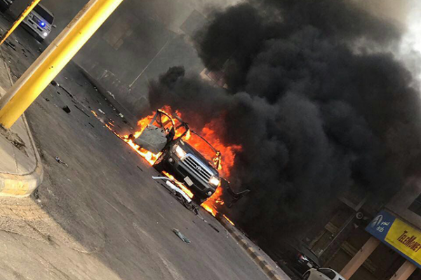 أنباء عن انفجار سيارة في أحد شوارع القطيف
