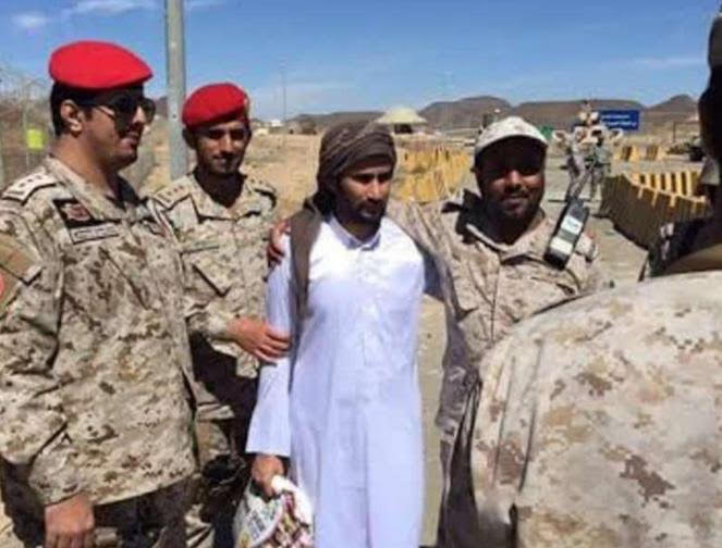 شاهد.. أول صورة للعريف الكعبي عقب استعادته من الحوثيين