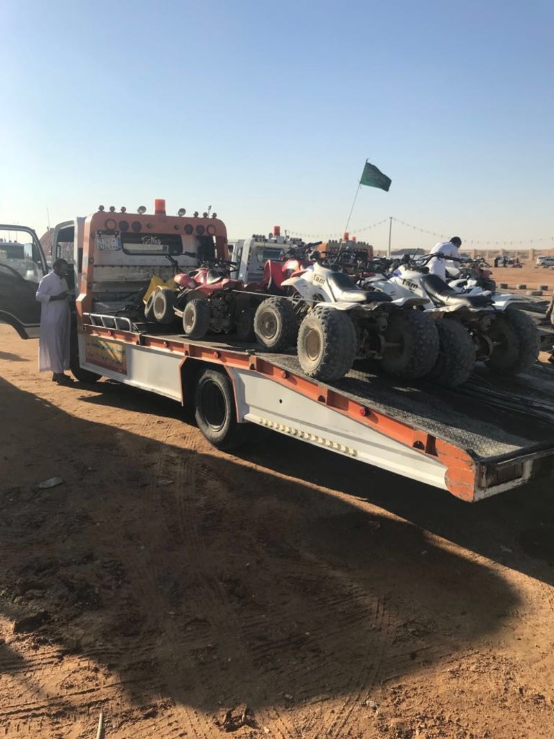شرطة الرياض تخلّص مخيّمات الثمامة والمنتزهات من مُشغّلي الدراجات النارية المخالفين