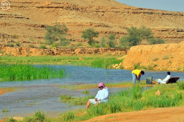 شاهد بالصور .. شعيب “دقلة” شمال العاصمة بعد المطر