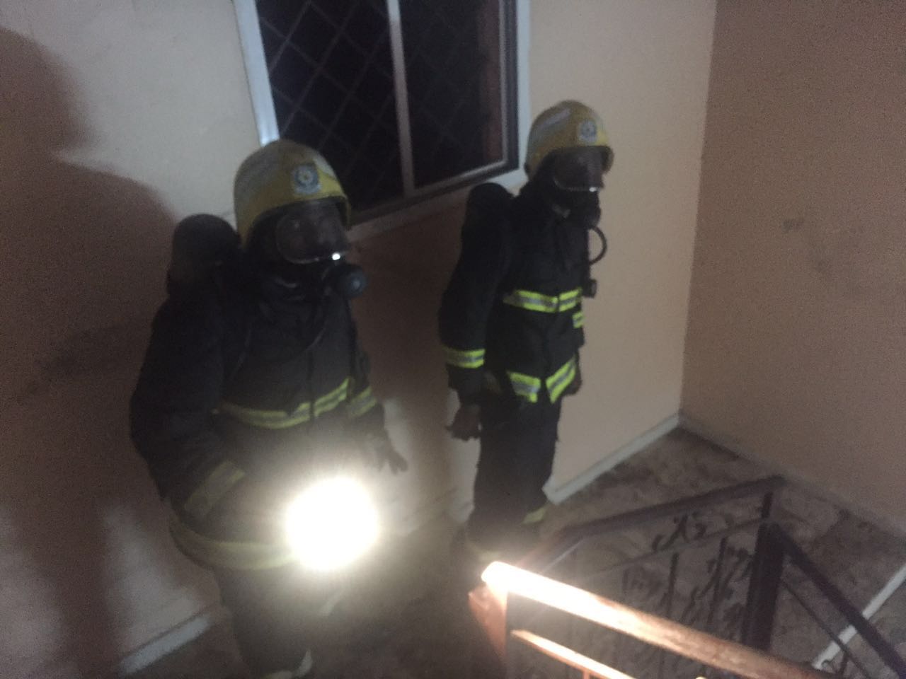إصابة امرأة وطفلة في حريق شقة سكنية بسويس #جازن