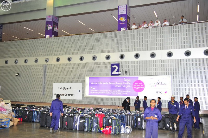 صالات الحج بمطار الملك عبد العزيز (3)