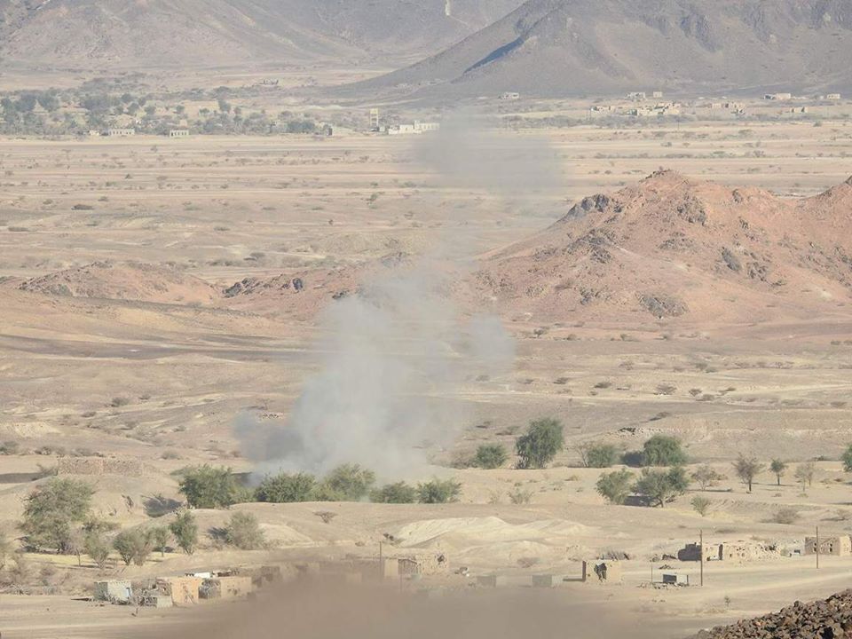 الجيش اليمني يحرر مرتفعات جبلية في الضالع