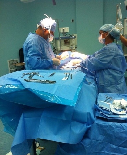 إجراء أول جراحة بمستشفى الحرجة لاستئصال زائدة دودية