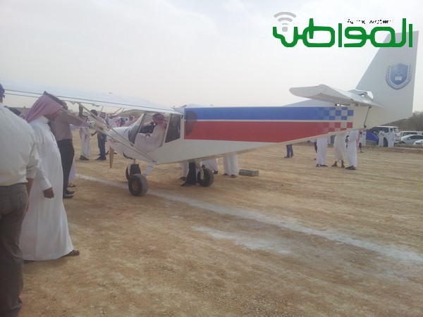 بالصور .. طائرة خفيفة من انتاج جامعة الملك سعود