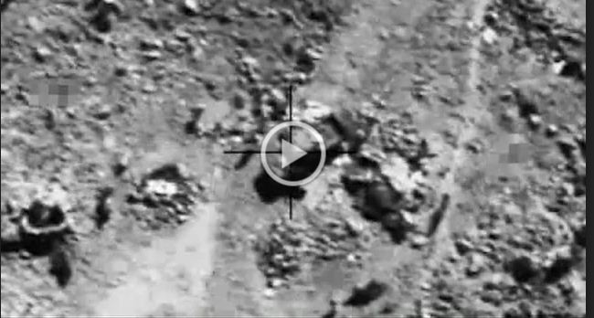 بالفيديو.. مقاتلات التحالف تستهدف عناصر حوثية قبل الاعتداء على الحدود السعودية