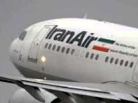 سقوط طائرة إيرانية على متنها 100 راكب بأصفهان