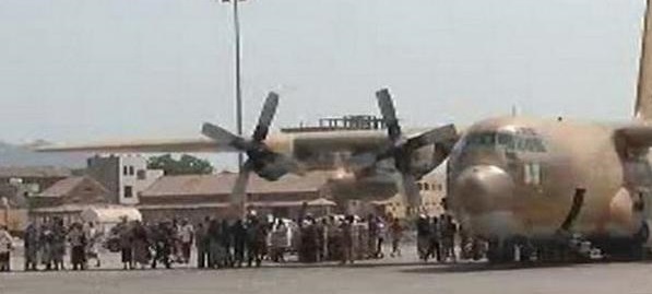 تأمين طائرات شحن تابعة لقيادة القوات الجوية السعودية لنقل المساعدات إلى محافظة عدن