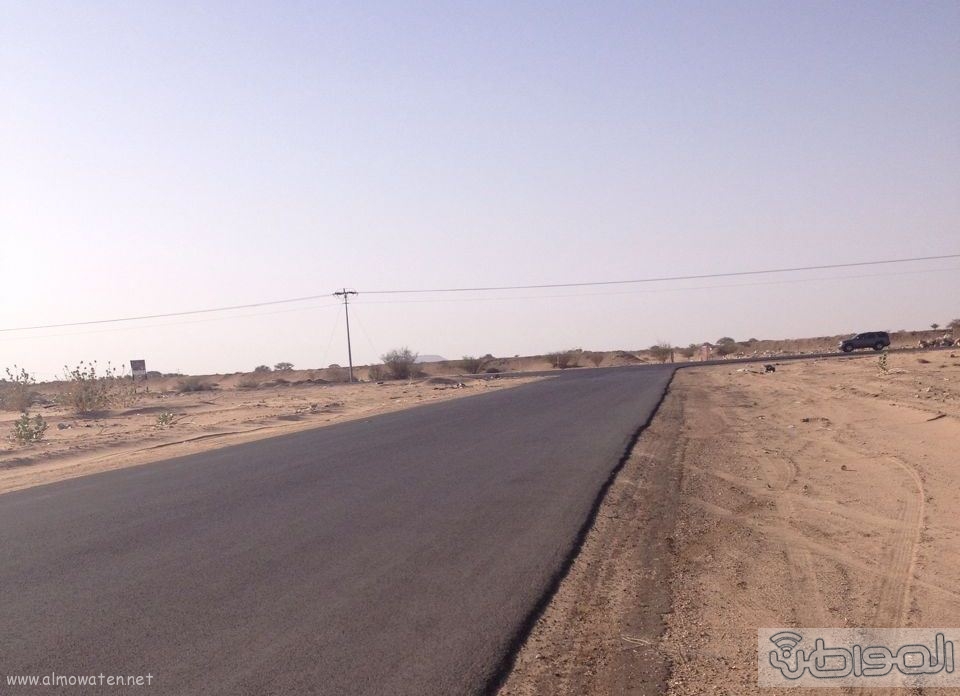طريق زبيده ووادي مرفوع بالطائف عيوب هندسية (4)