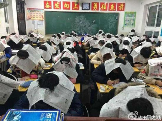 صور.. كيف واجهت الصين الغش في الامتحانات؟