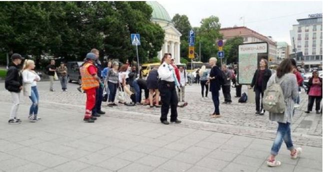 إصابة عدة أشخاص بحادث طعن في فنلندا