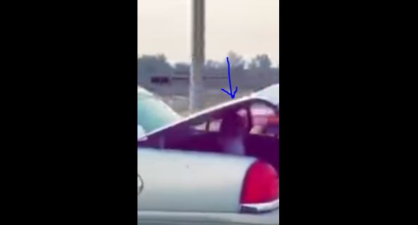 بالفيديو.. قائد مستهتر يضع طفلًا في شنطة السيارة ويقود بسرعة عالية