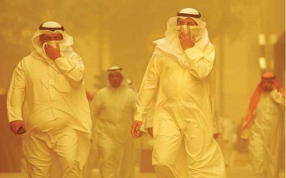 موجة غبار ترفع استعداد طوارئ مستشفيات الرياض