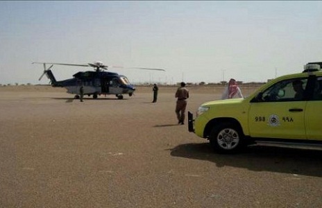 “طيران الأمن” ينقذ مواطناً سقط في منحدر جبلي بـ”عقبة سبة” في المندق
