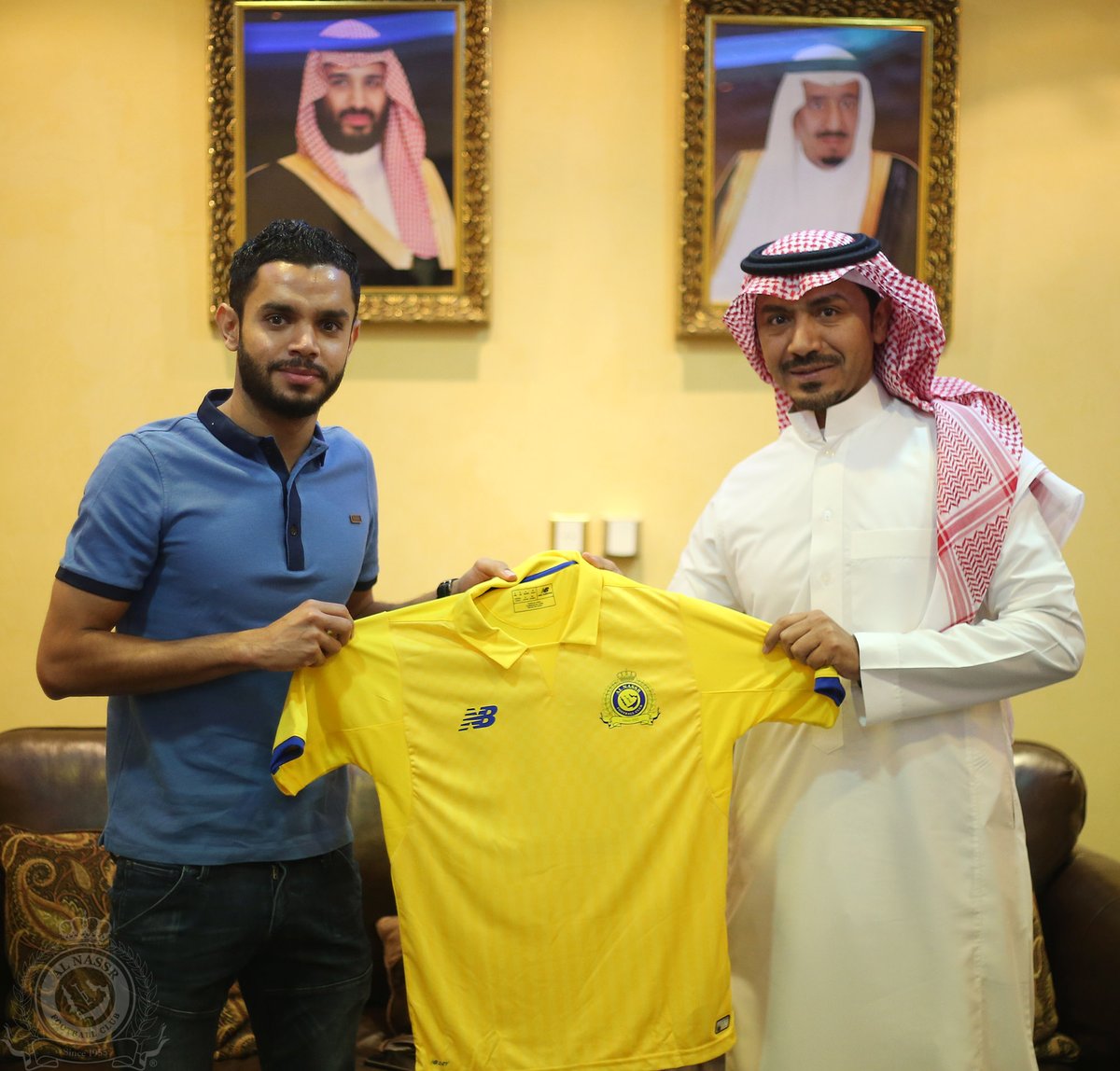 هذا ما قاله عبدالله الأسطا بعد توقيعه مع النصر