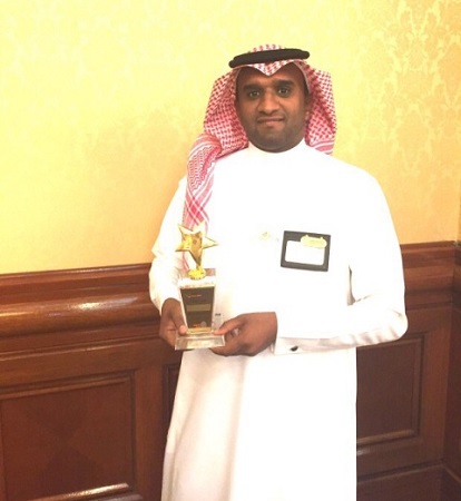 “عبدالله جبران“ يحصد جائزة أفضل موظف بكهرباء الجنوبية