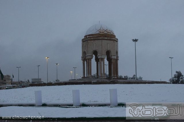 عدسة “المواطن” ترصد اكتساء #رفحاء بالبياض.. اليوم