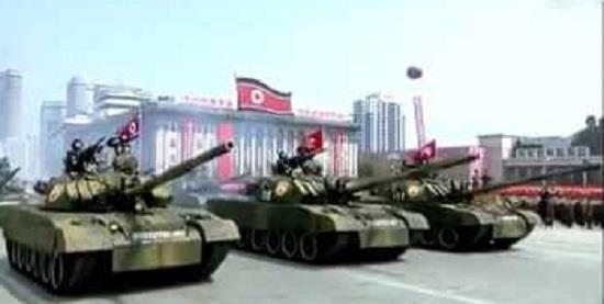بالفيديو.. احتراق دبابة خلال عرض عسكري بكوريا الشمالية