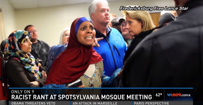 ‫شاهد.. عنصرية أمريكية ضد بناء مسجد في فيرجينيا