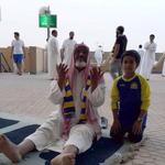 رئيس نادي “النصر” والشريك يكرمون “العيد”