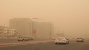 الرياض الآن حر وغبار