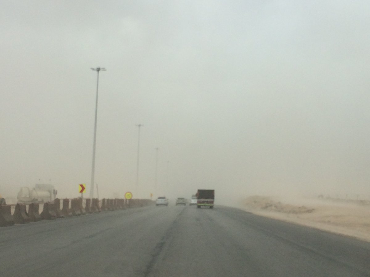 أمطار رعدية وأتربة تحجب الرؤية على الرياض حتى مساء الغد