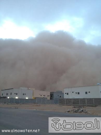مدني الشمالية يحذر: رياح وغبار يحجب الرؤية حتى يوم الجمعة