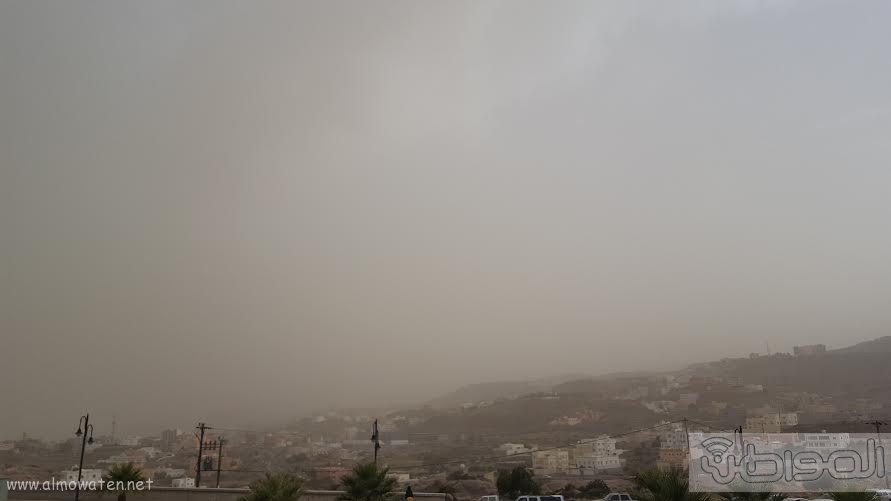 الأرصاد : أمطار رعدية ورياح مثيرة للغبار شمال وغرب المملكة