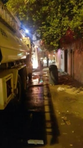 فاة مسنة مقعدة وأصابة 7 أشخاص بحريق شب بمنزلهم بالجبيل5