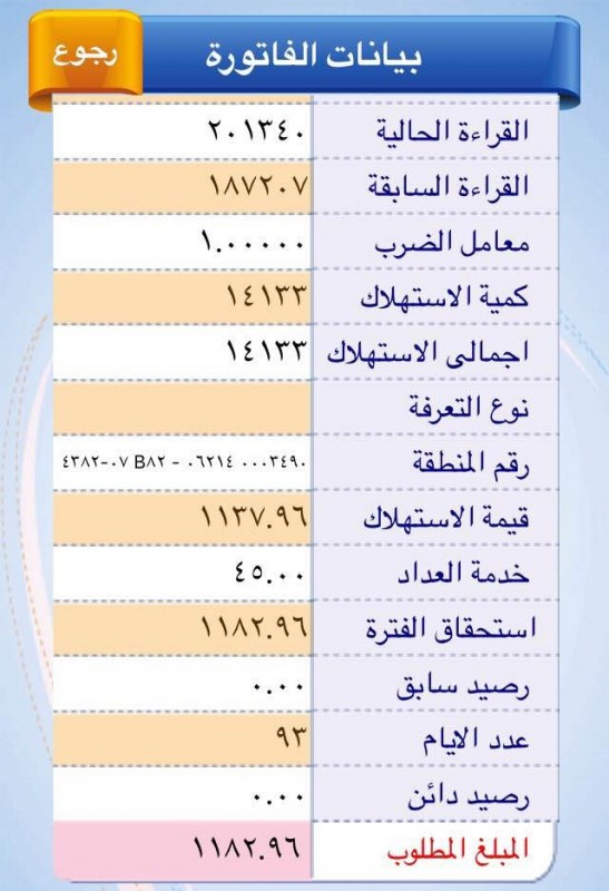 فاتورة الكهرباء (2)