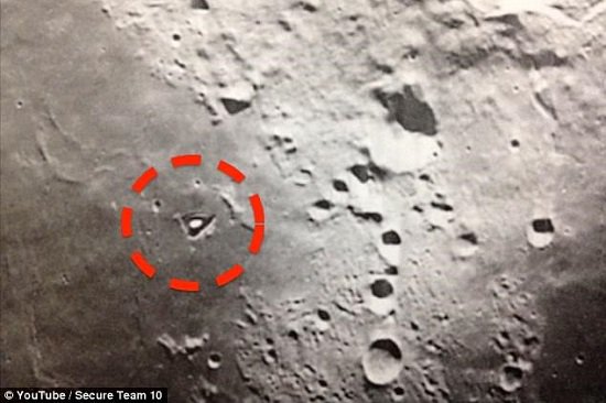 هيكل غريب على سطح القمر.. هل يكون أداة اتصال بالكائنات الفضائيّة؟